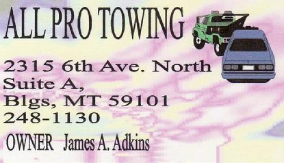 All Pro Towing